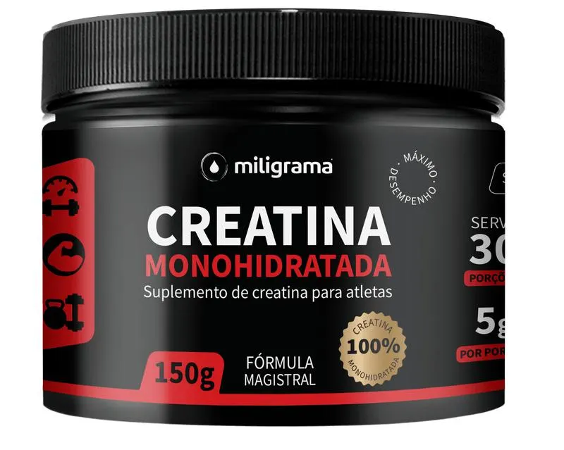 Creatina Monohidratada 100% Pura 150g