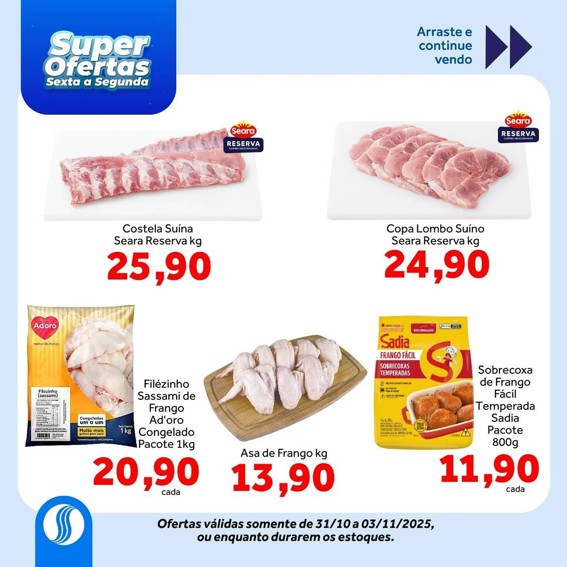 Encarte de Folheto Shibata Supermercados 30 de outubro até 3 de novembro 2025 - Pagina 2
