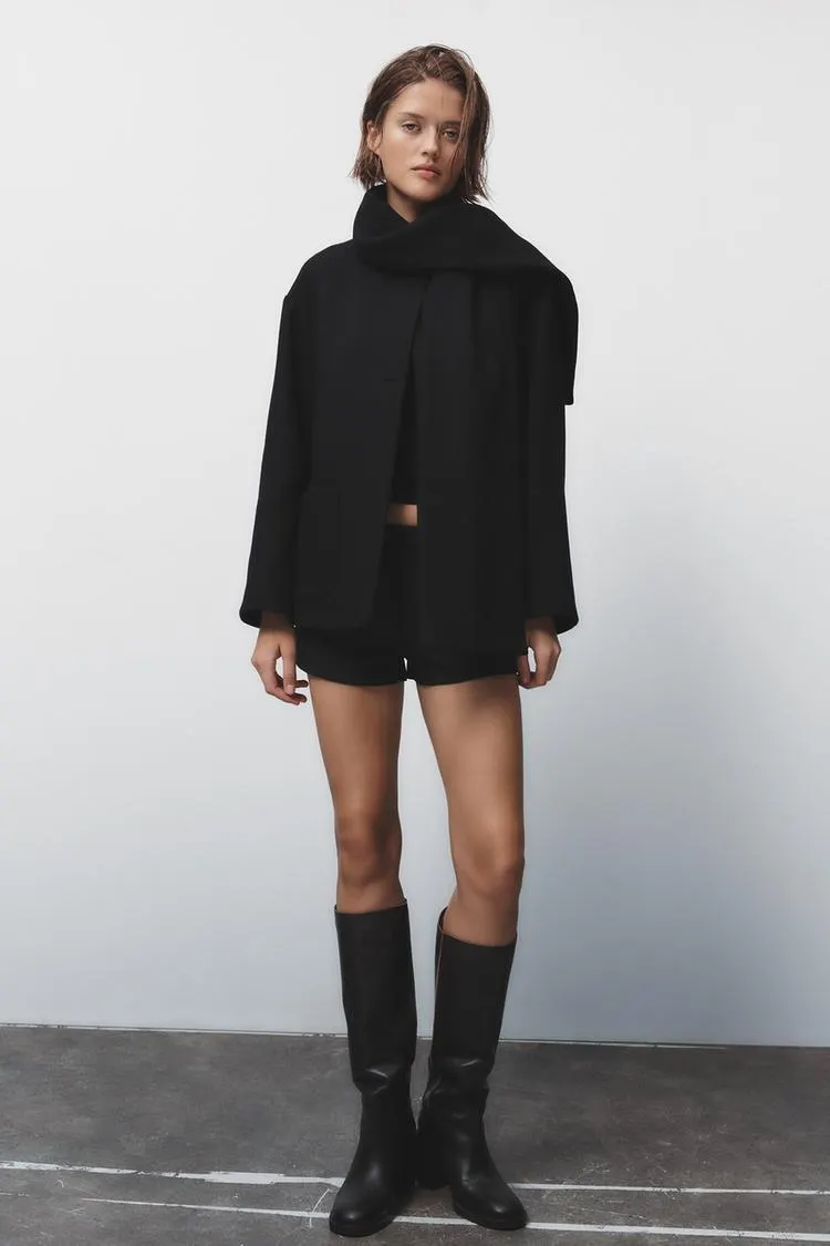 CASACO COM CACHECOL COM LÃ