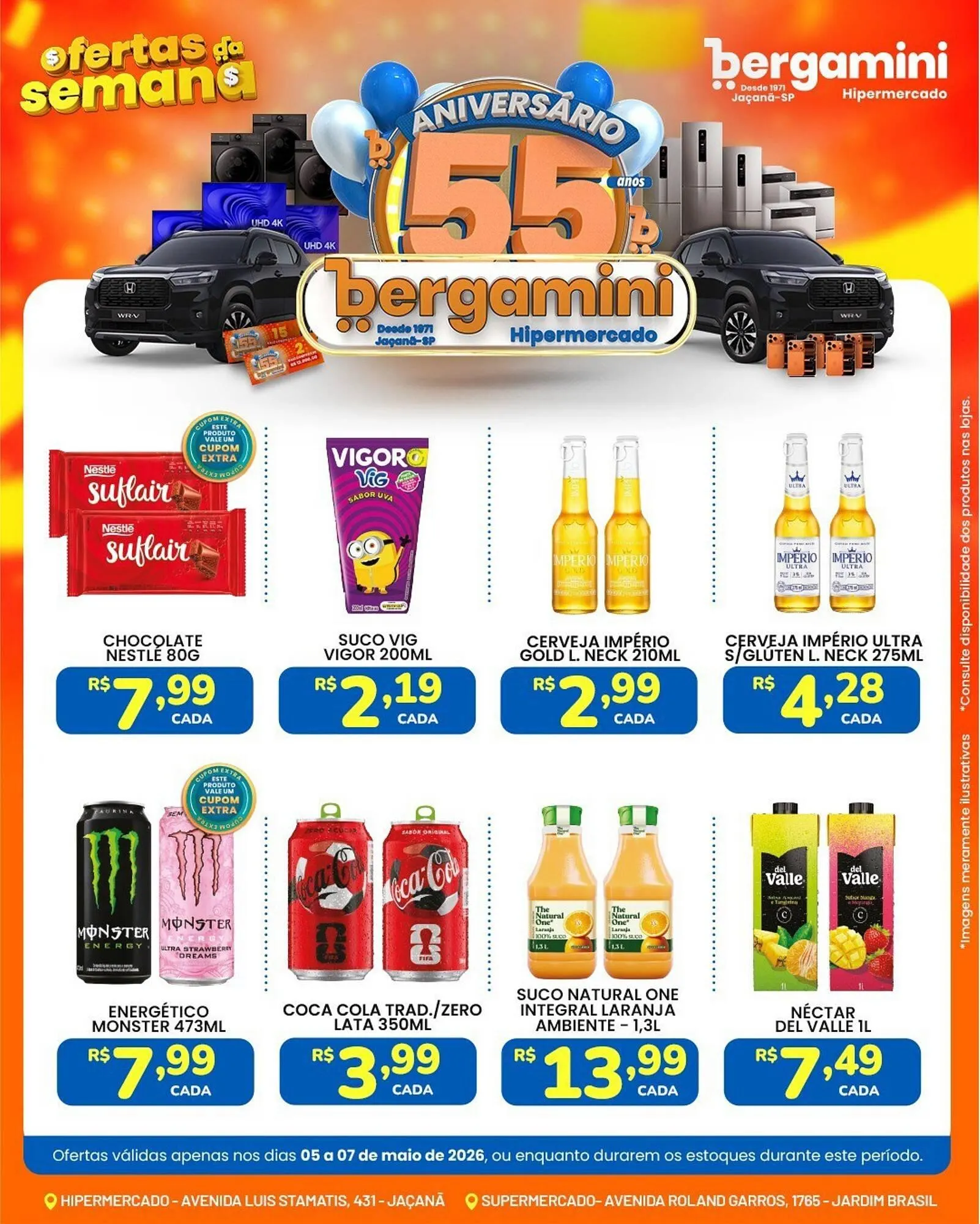 Encarte de Catálogo Supermercado Bergamini 5 de maio até 7 de maio 2026 - Pagina 4