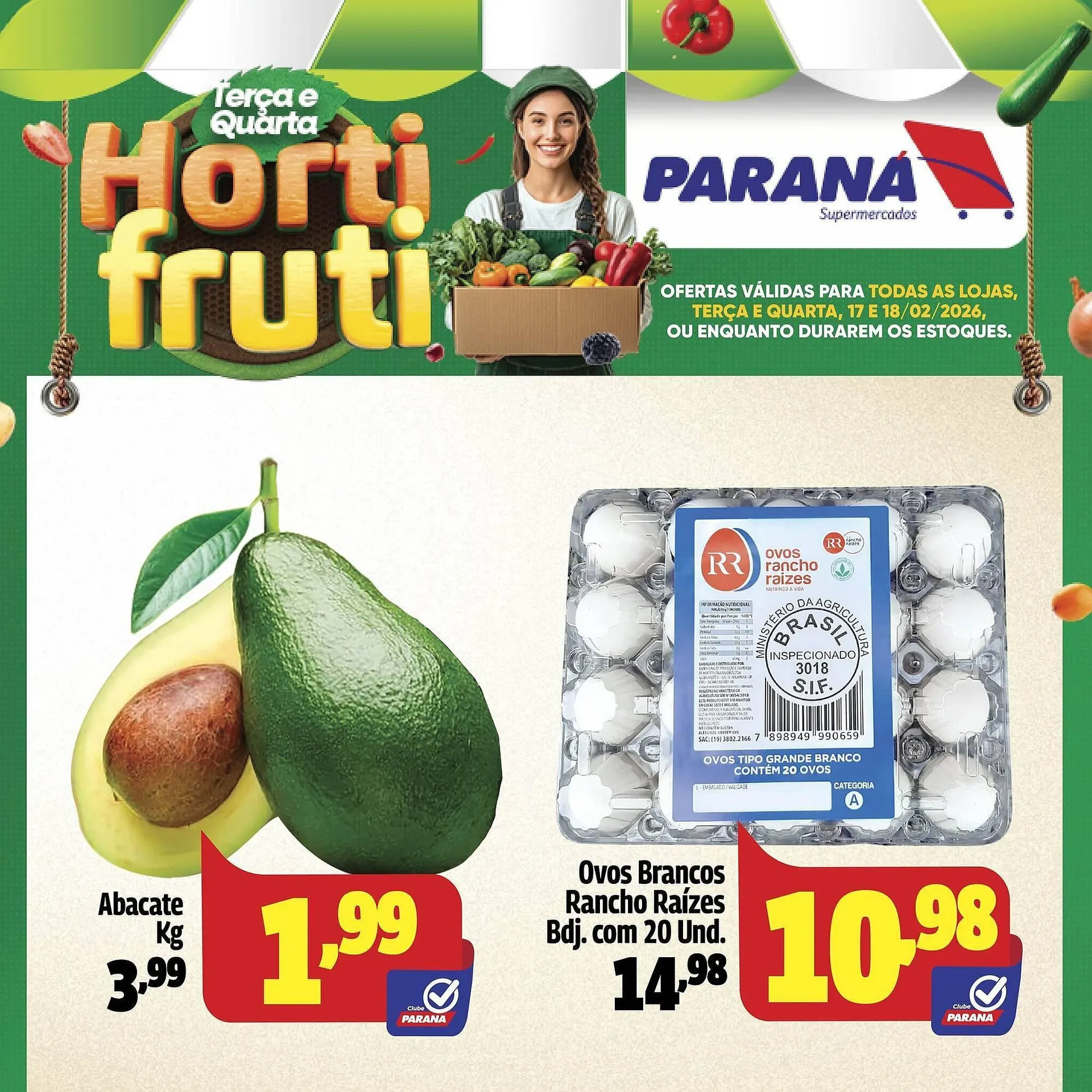 Encarte de Folheto Supermercado Paraná 17 de fevereiro até 18 de fevereiro 2026 - Pagina 2