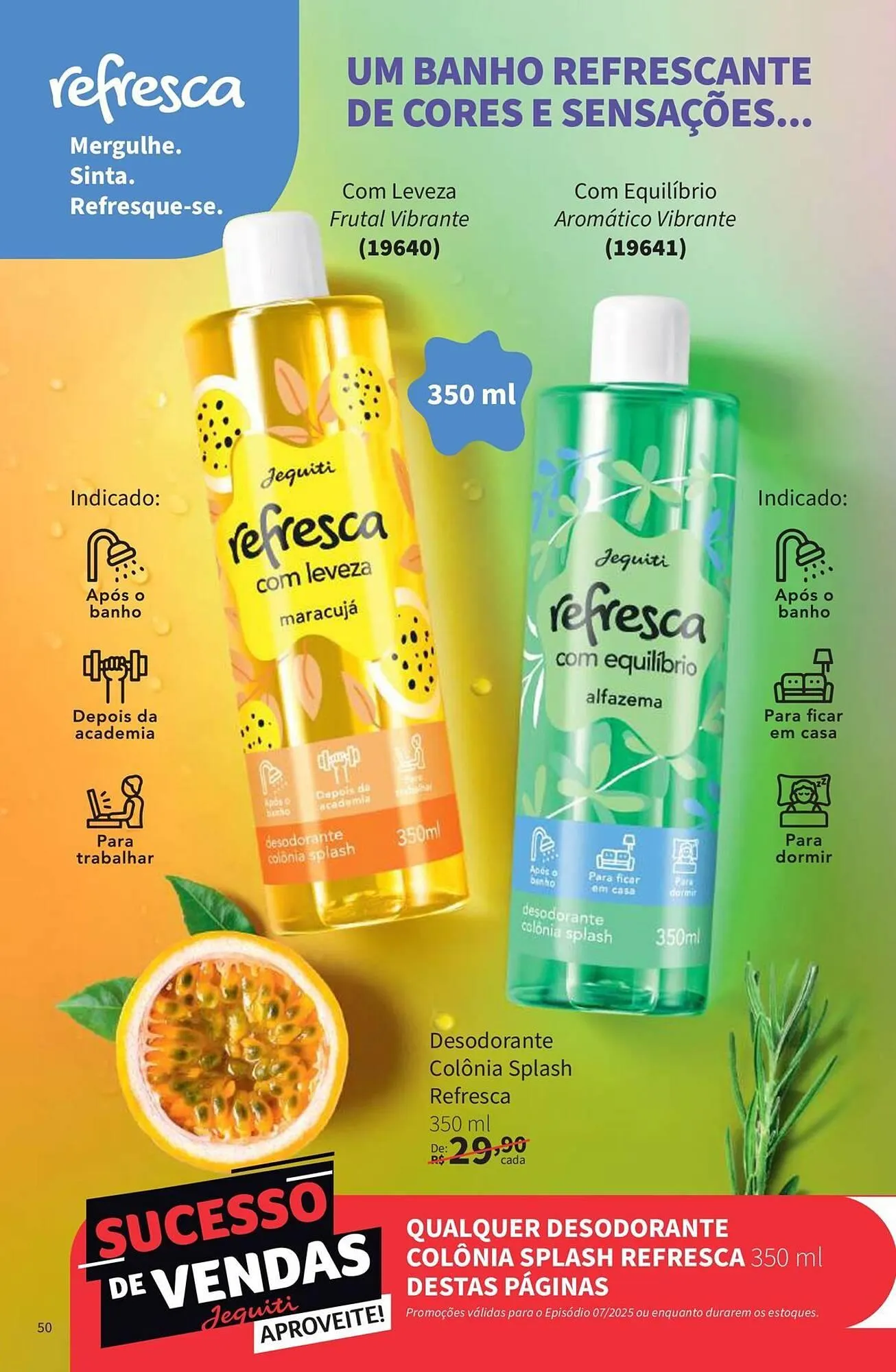 Encarte de Catálogo Jequiti 12 de maio até 31 de maio 2025 - Pagina 50