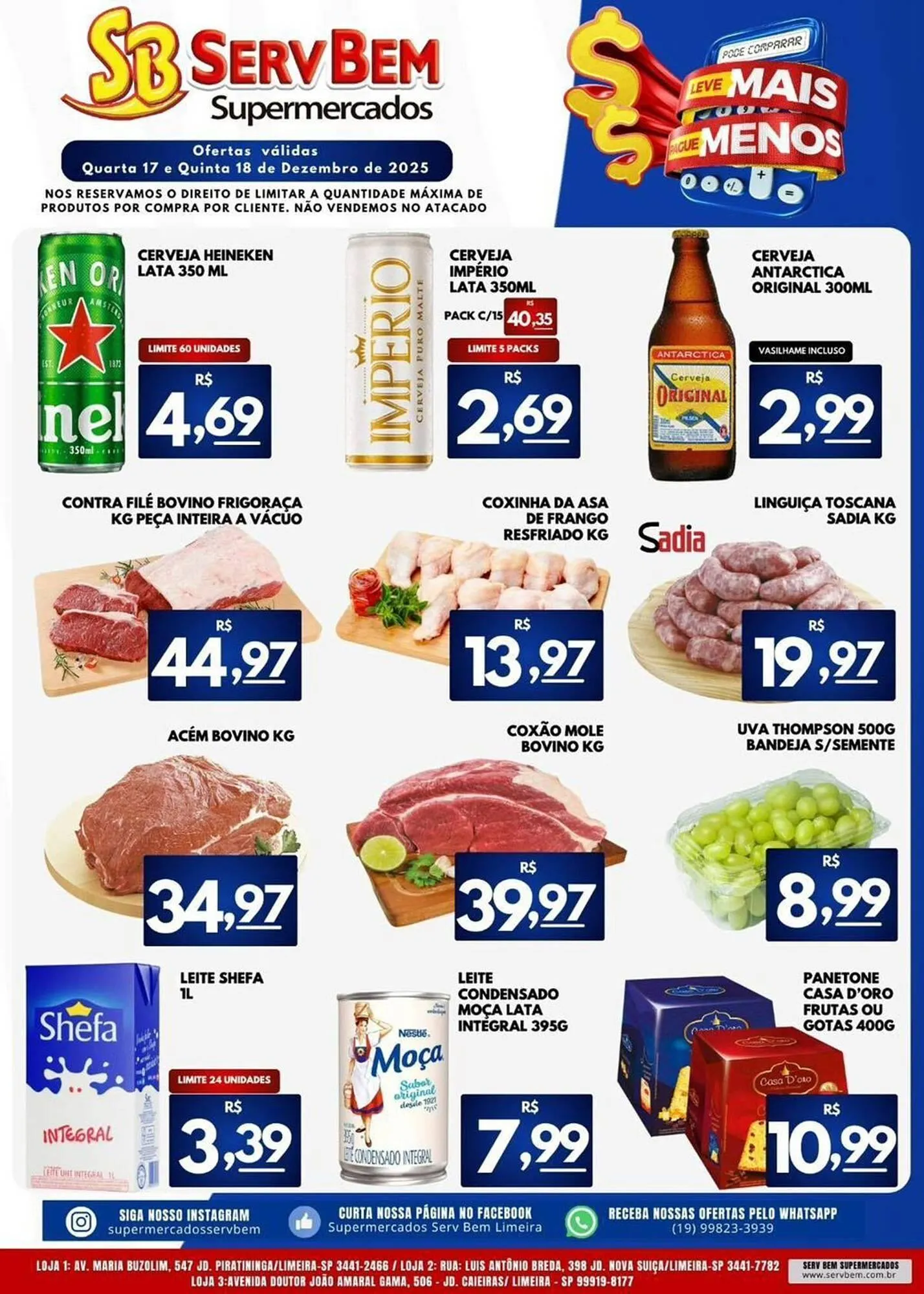 Encarte de Catálogo ServBem 17 de dezembro até 18 de dezembro 2025 - Pagina 1
