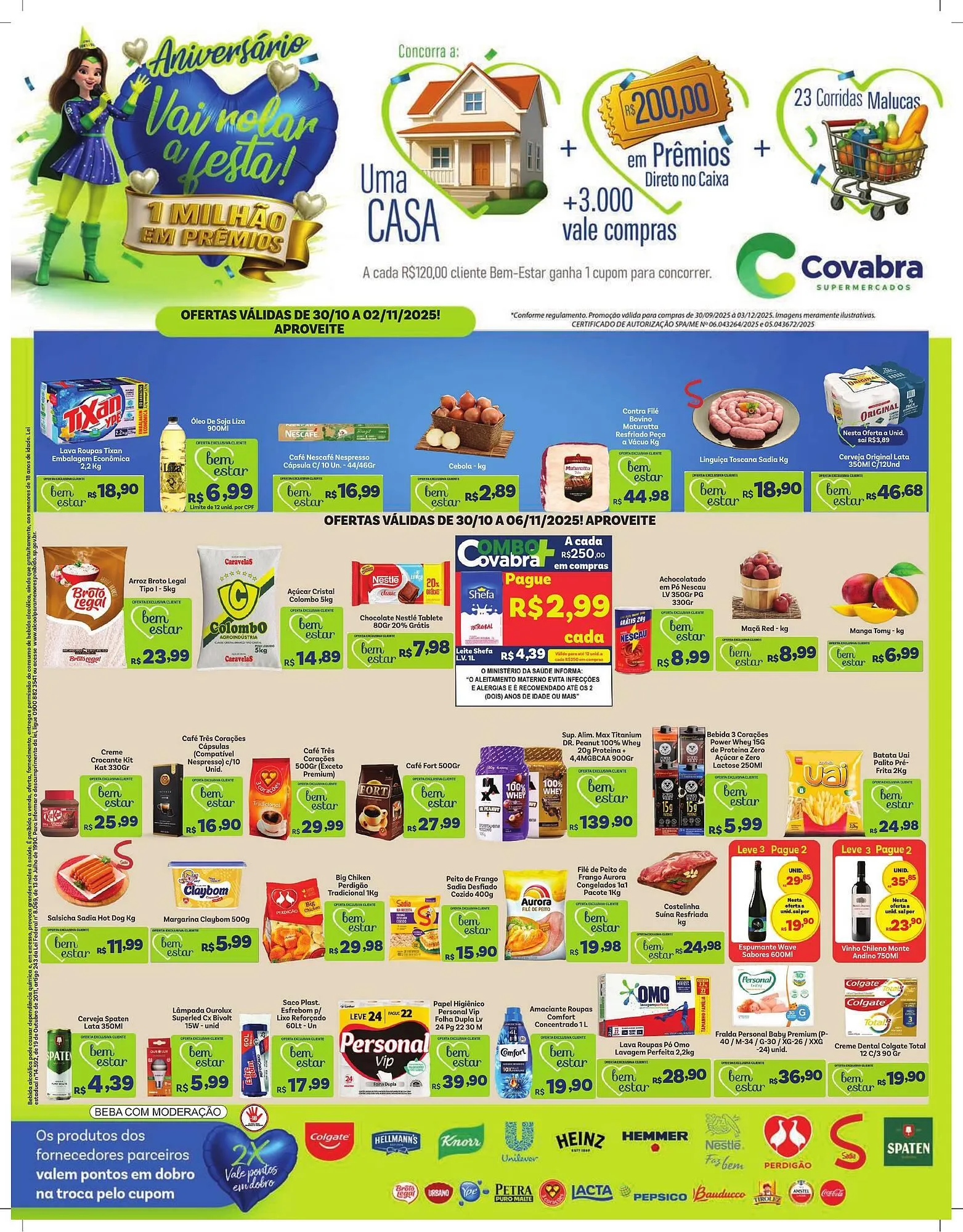 Catálogo Covabra Supermercados - 1