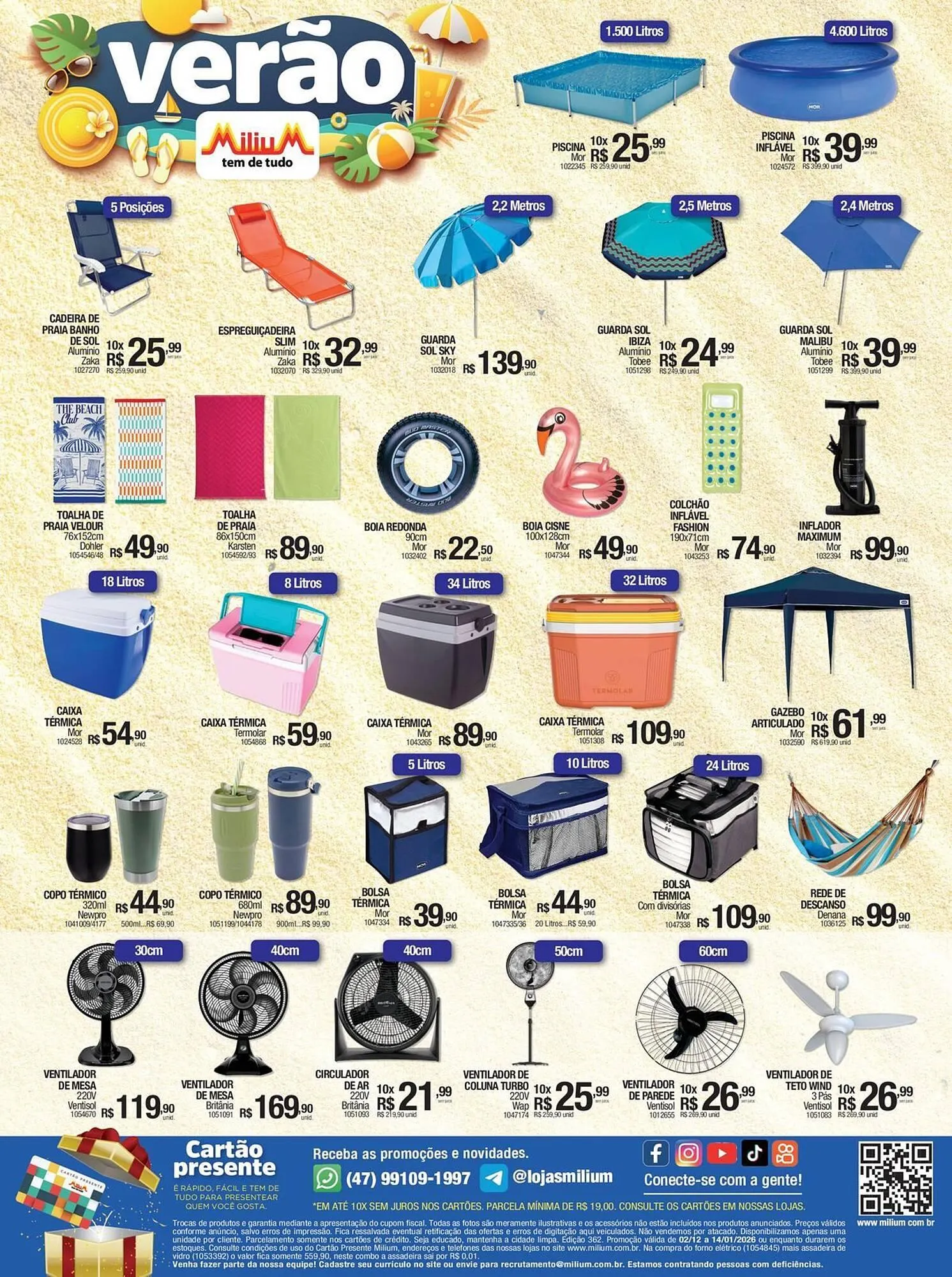 Encarte de Catálogo Milium 5 de dezembro até 14 de janeiro 2026 - Pagina 8