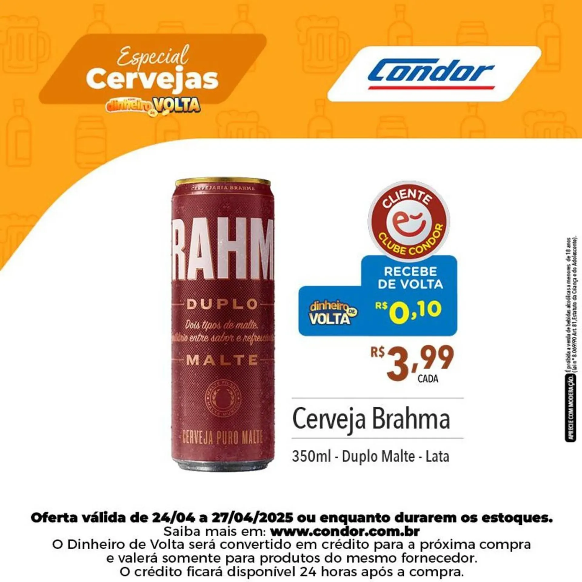 Encarte de Catálogo Supermercados Condor 25 de abril até 27 de abril 2025 - Pagina 5