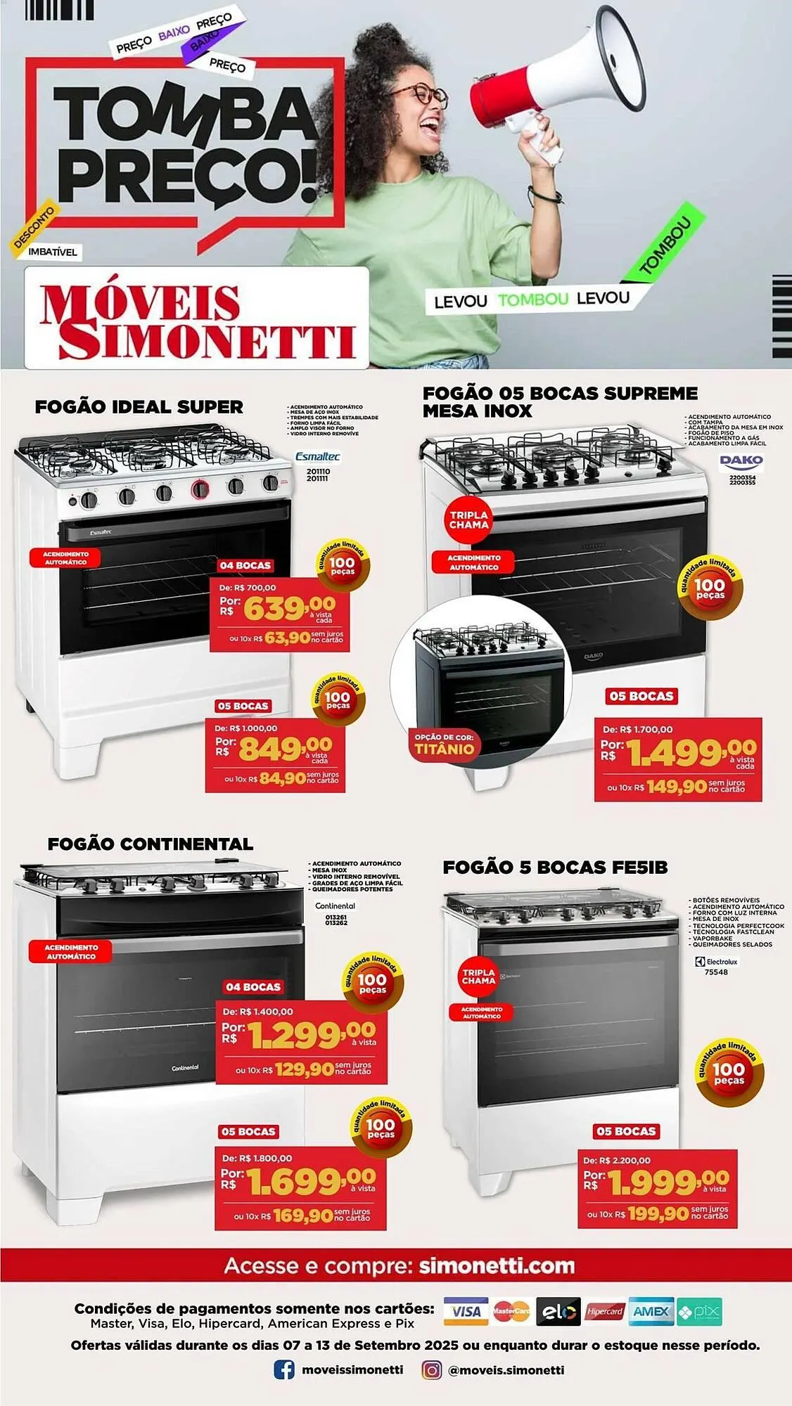 Encarte de Catálogo Móveis Simonetti 8 de setembro até 13 de setembro 2025 - Pagina 28