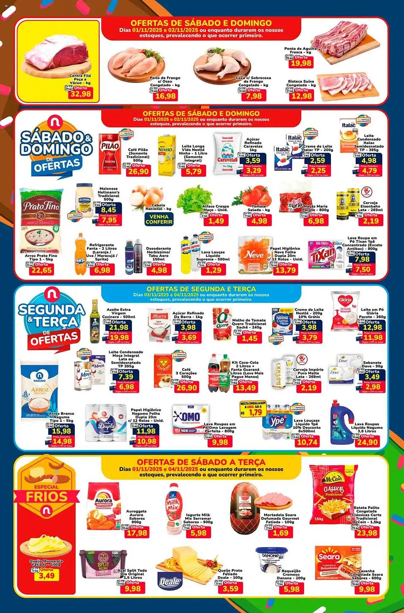 Encarte de Folheto Nagumo 1 de novembro até 4 de novembro 2025 - Pagina 2