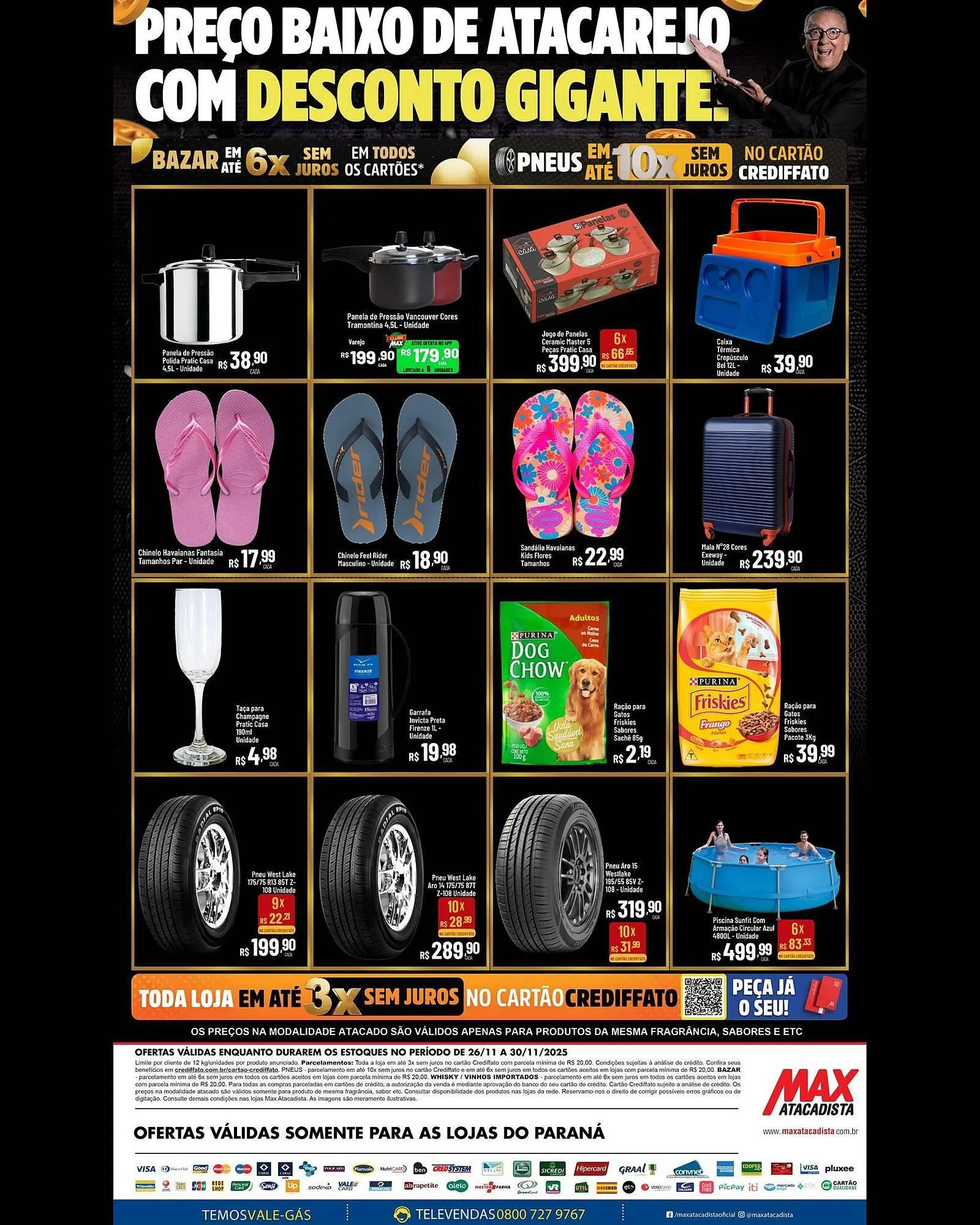 Encarte de Encarte Max Atacadista 25 de novembro até 30 de novembro 2025 - Pagina 4