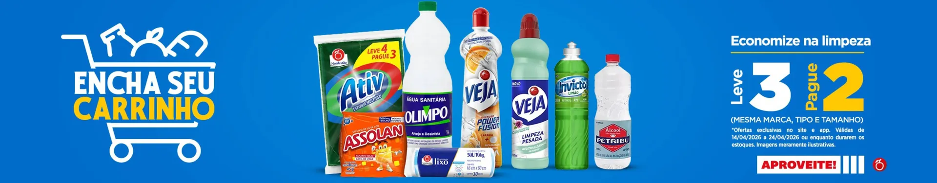 Encarte de Encarte Nordestão 15 de abril até 24 de abril 2026 - Pagina 3