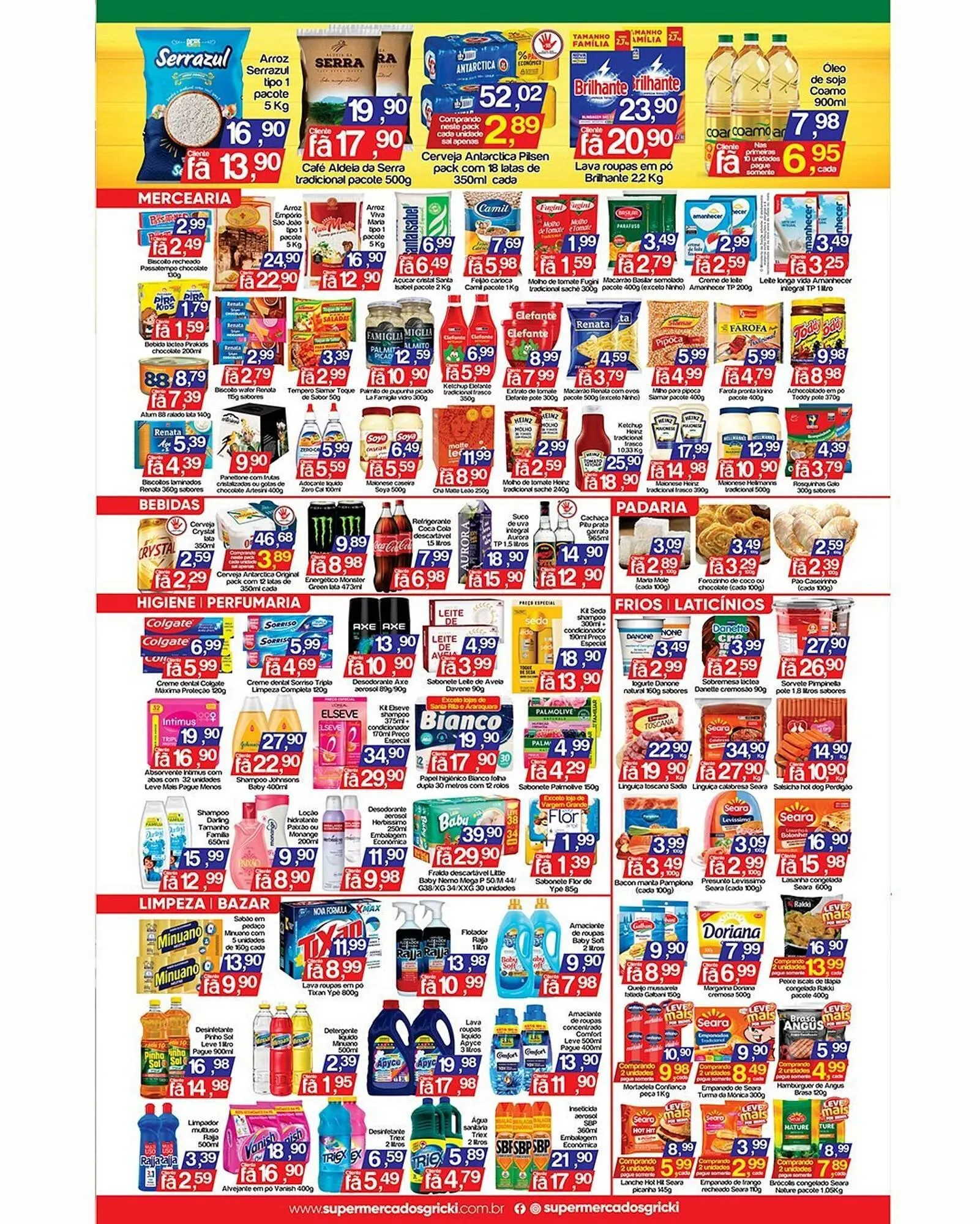 Encarte de Catálogo Supermercados Gricki 12 de janeiro até 13 de janeiro 2026 - Pagina 2