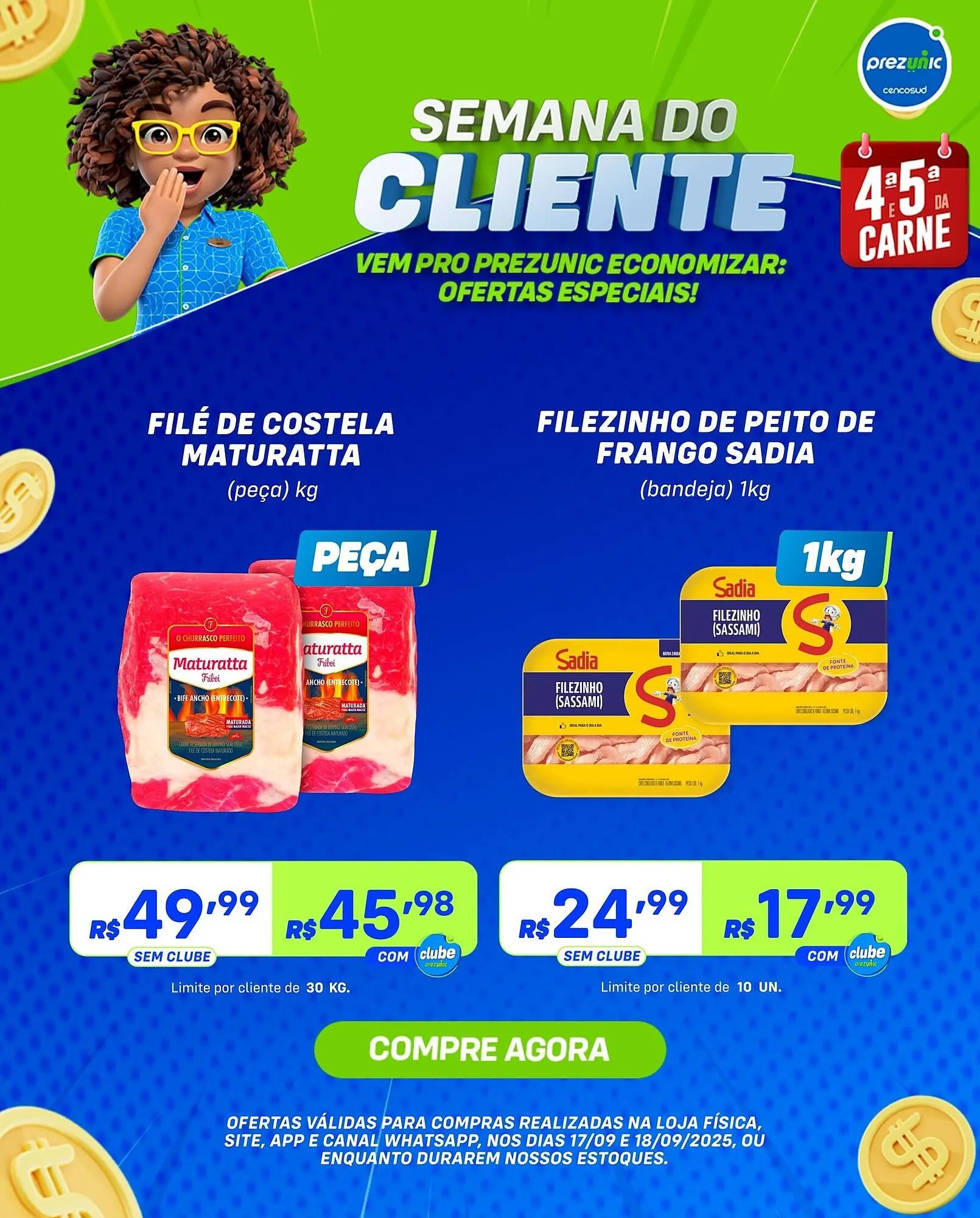 Encarte de Encarte Prezunic 17 de setembro até 18 de setembro 2025 - Pagina 3