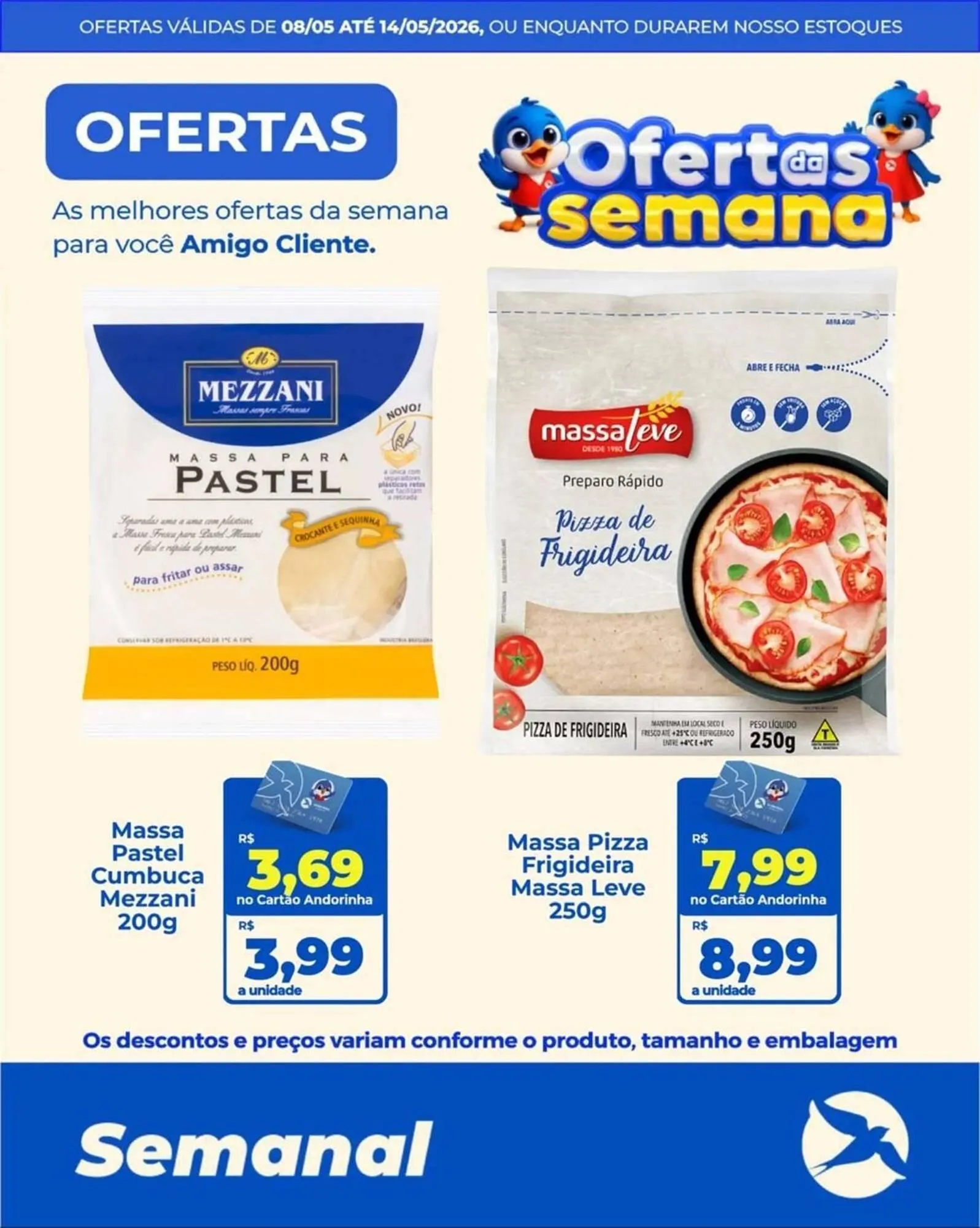 Encarte de Folheto Andorinha Hipermercado 8 de maio até 14 de maio 2026 - Pagina 1