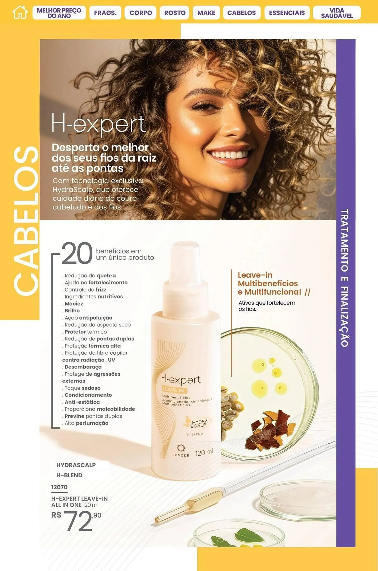 Encarte de Catálogo Hinode 1 de março até 31 de março 2026 - Pagina 74