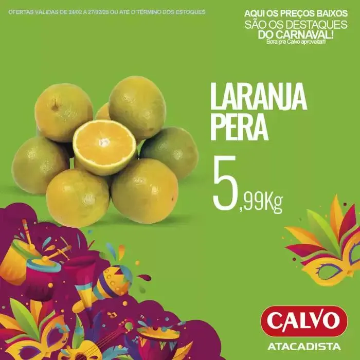 Encarte de Oferta Calvo Atacadista 24 de fevereiro até 27 de fevereiro 2025 - Pagina 2