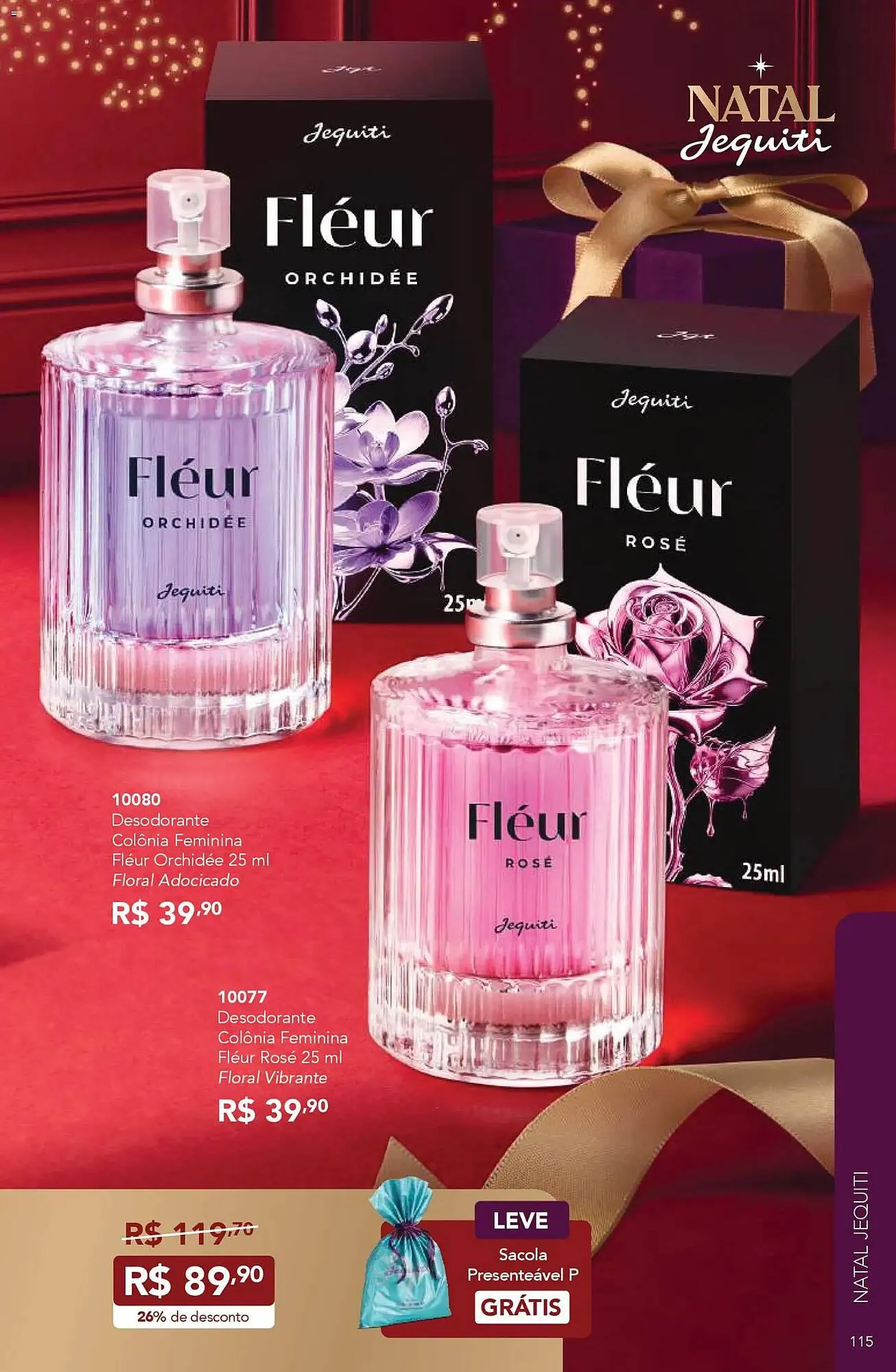 Encarte de Catálogo Jequiti 24 de outubro até 13 de novembro 2025 - Pagina 115