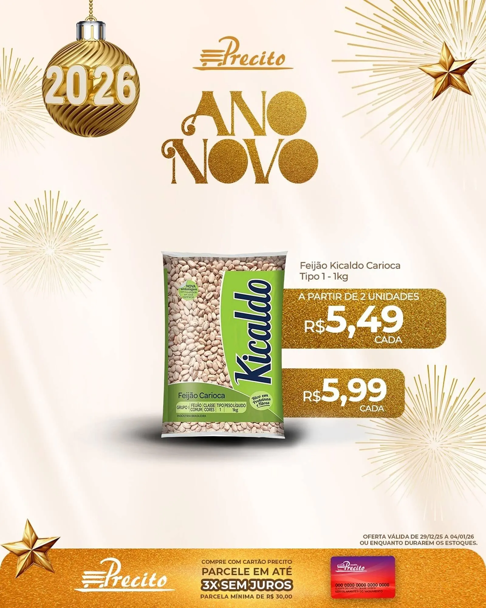 Encarte de Catálogo Supermercado Precito 29 de dezembro até 4 de janeiro 2026 - Pagina 4