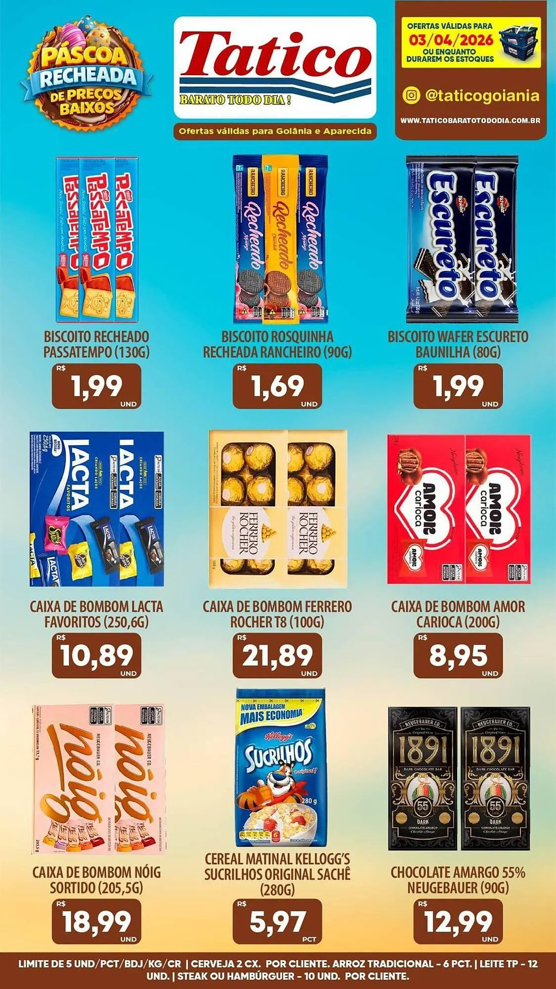 Encarte de Tabloide Tatico 3 de abril até 3 de abril 2026 - Pagina 7