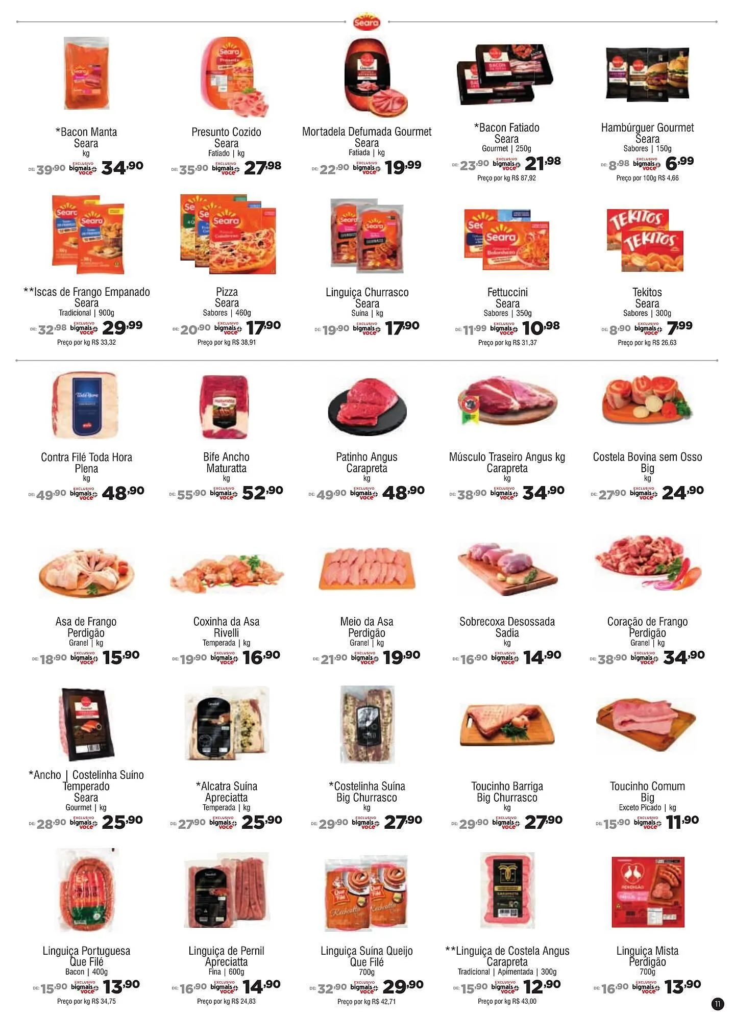 Encarte de Catálogo Big Mais Supermercados 12 de março até 17 de março 2026 - Pagina 11