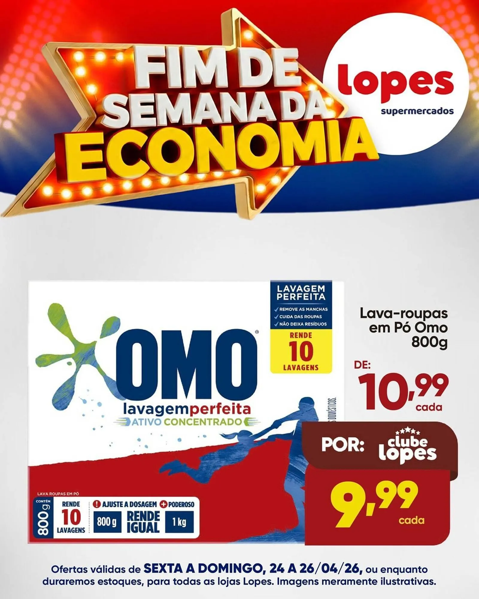 Encarte de Folheto Lopes Supermercados 24 de abril até 26 de abril 2026 - Pagina 9