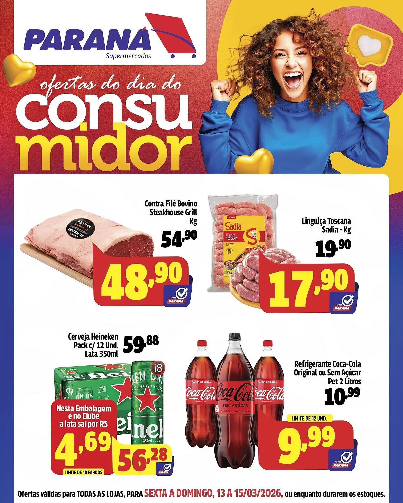Encarte de Folheto Supermercado Paraná 13 de março até 15 de março 2026 - Pagina 5