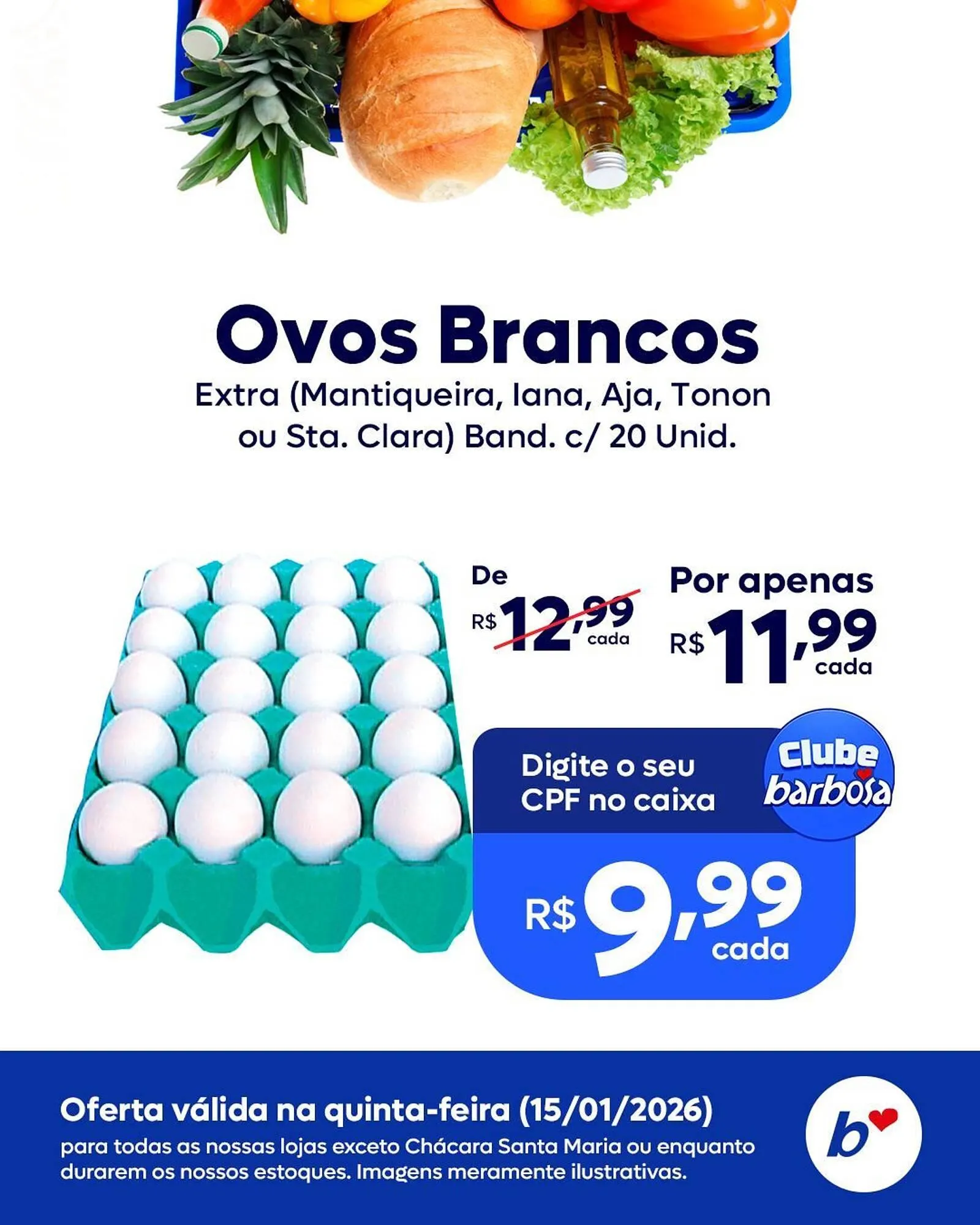 Encarte de Tabloide Barbosa Supermercados 15 de janeiro até 15 de janeiro 2026 - Pagina 1