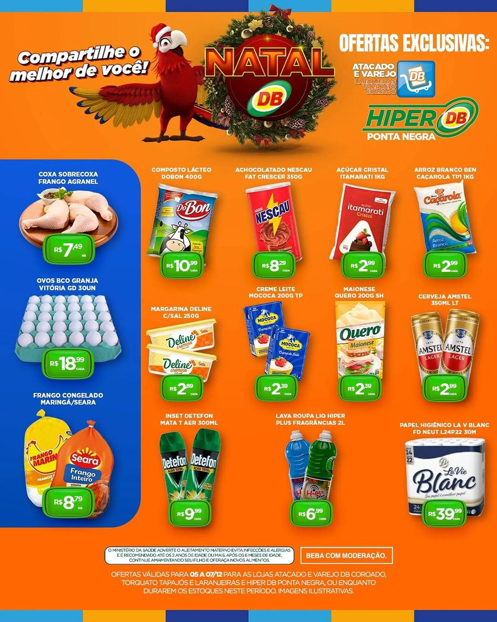 Encarte de Catálogo DB Supermercados 5 de dezembro até 7 de dezembro 2025 - Pagina 2