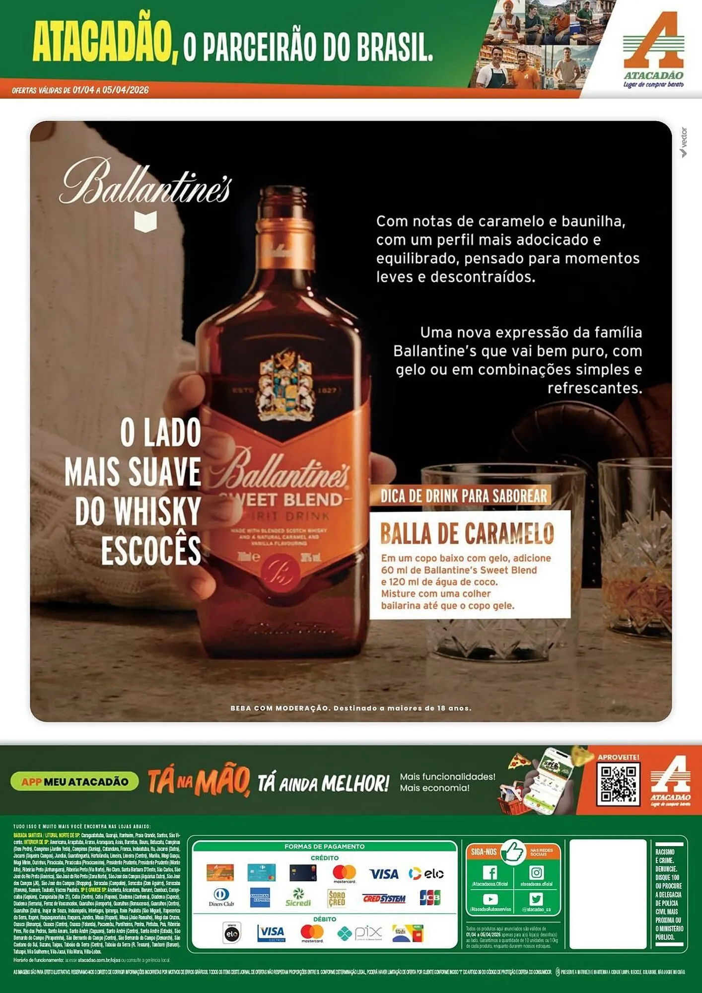 Encarte de Folheto Atacadão 1 de abril até 5 de abril 2026 - Pagina 2