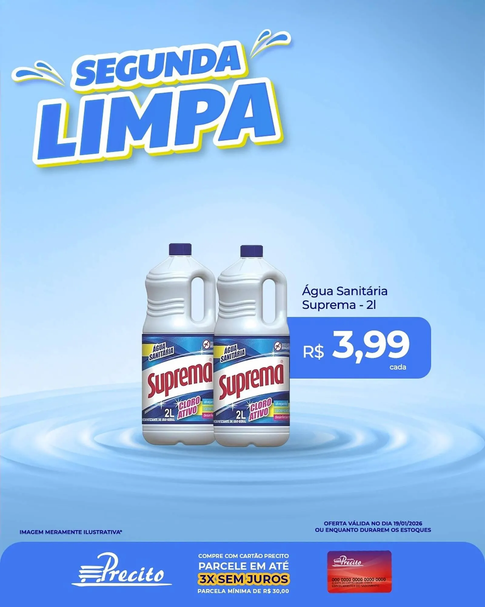 Encarte de Catálogo Supermercado Precito 19 de janeiro até 19 de janeiro 2026 - Pagina 1