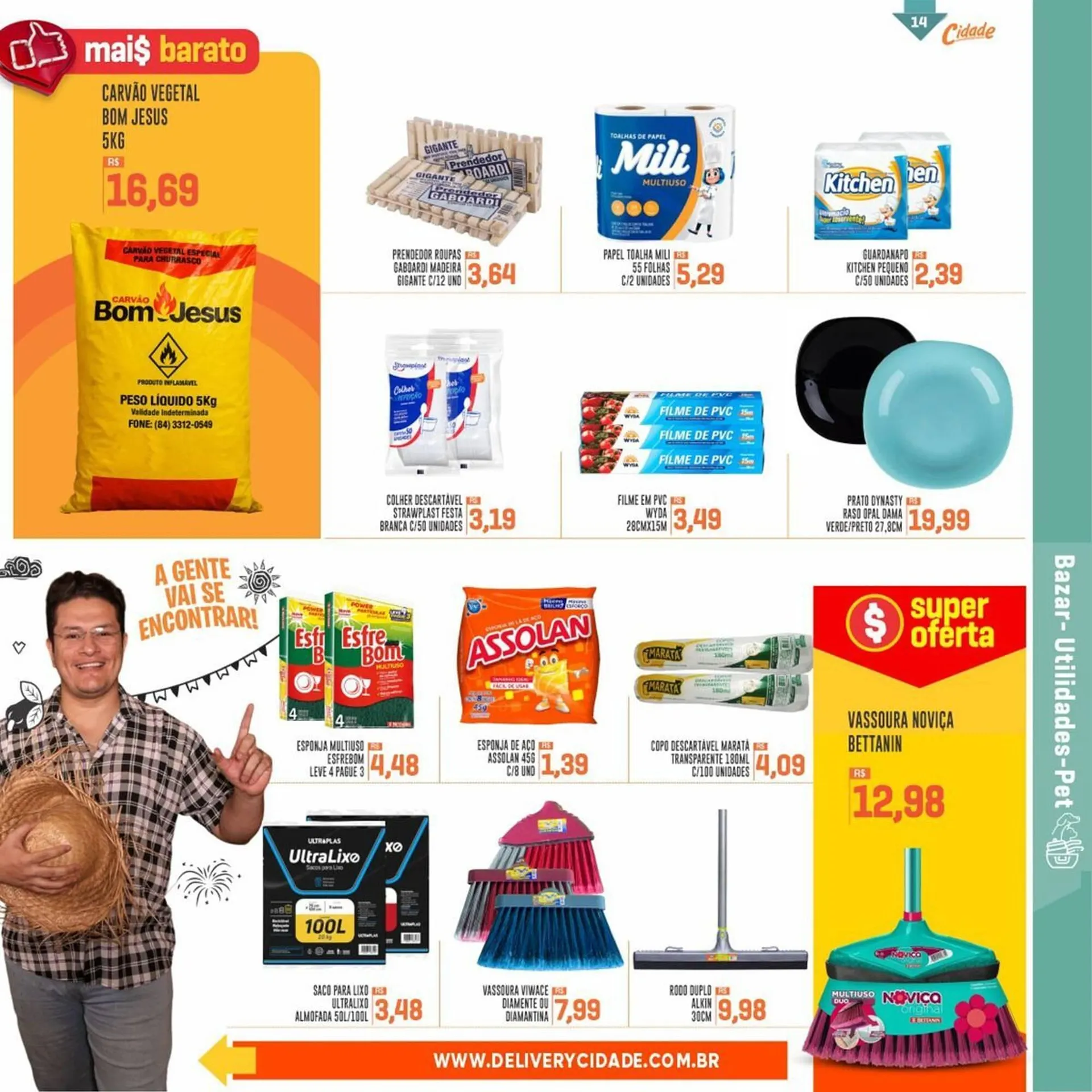 Encarte de Catálogo Cidade Supermercados 28 de maio até 18 de junho 2025 - Pagina 15