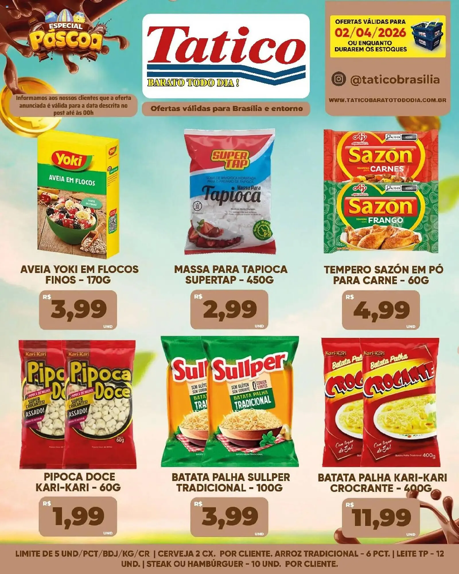 Encarte de Tabloide Tatico 2 de abril até 2 de abril 2026 - Pagina 17