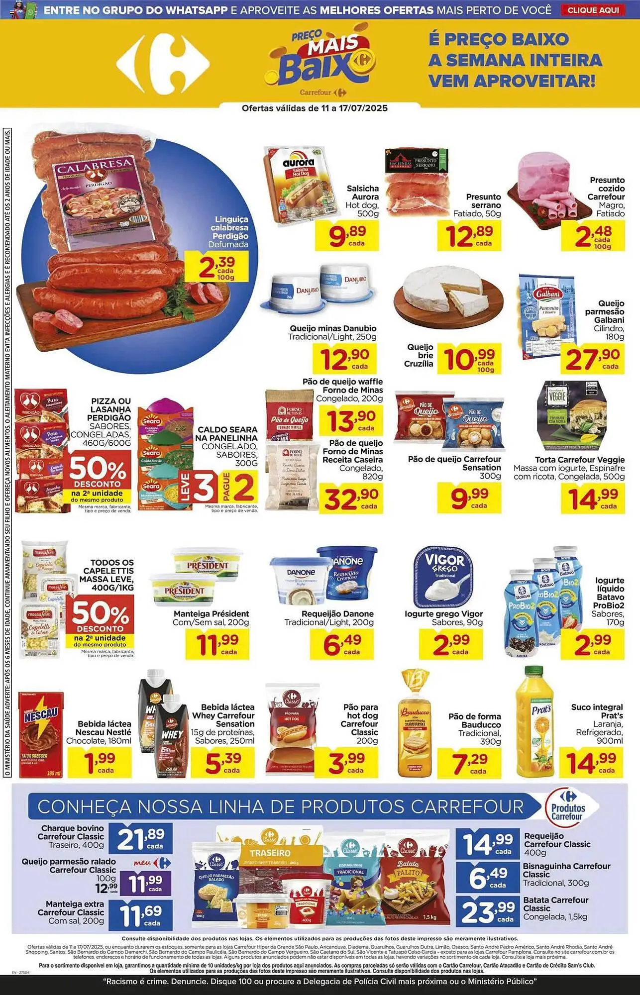 Encarte de Catálogo Carrefour 11 de julho até 17 de julho 2025 - Pagina 4