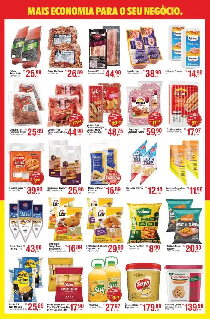 Encarte de INAUGURACAO FOOD SERVICE 26 02 a 16 03 25 Rio Tavares 26 de fevereiro até 16 de março 2025 - Pagina 3