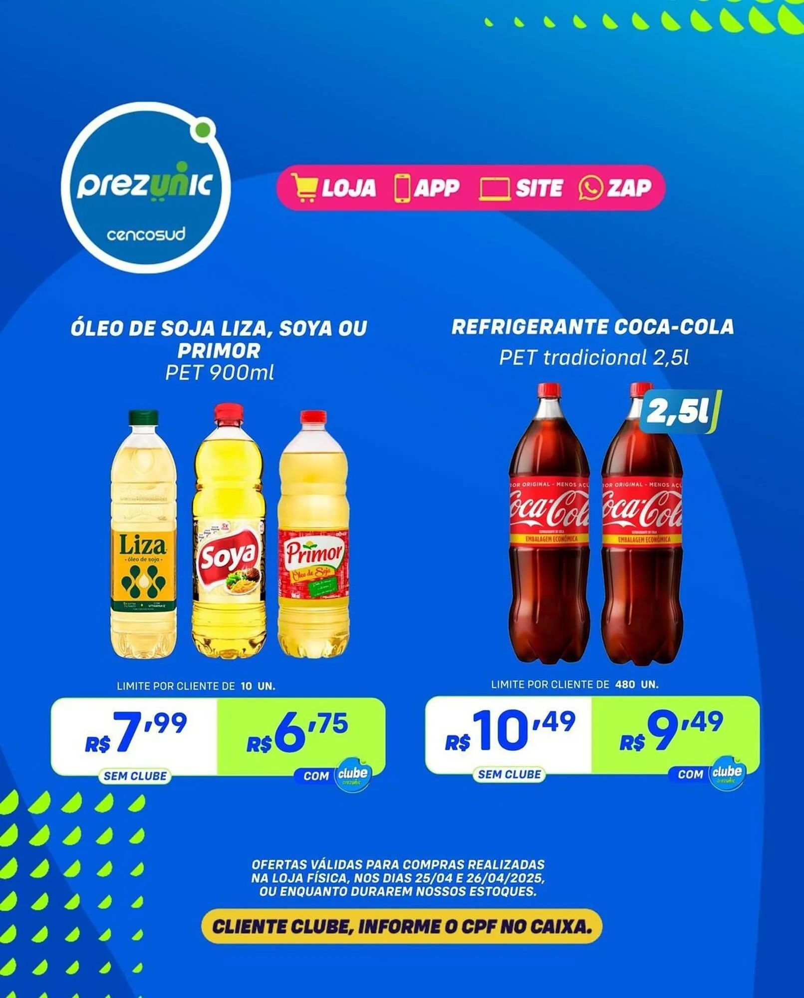 Encarte de Catálogo Prezunic 25 de abril até 26 de abril 2025 - Pagina 2