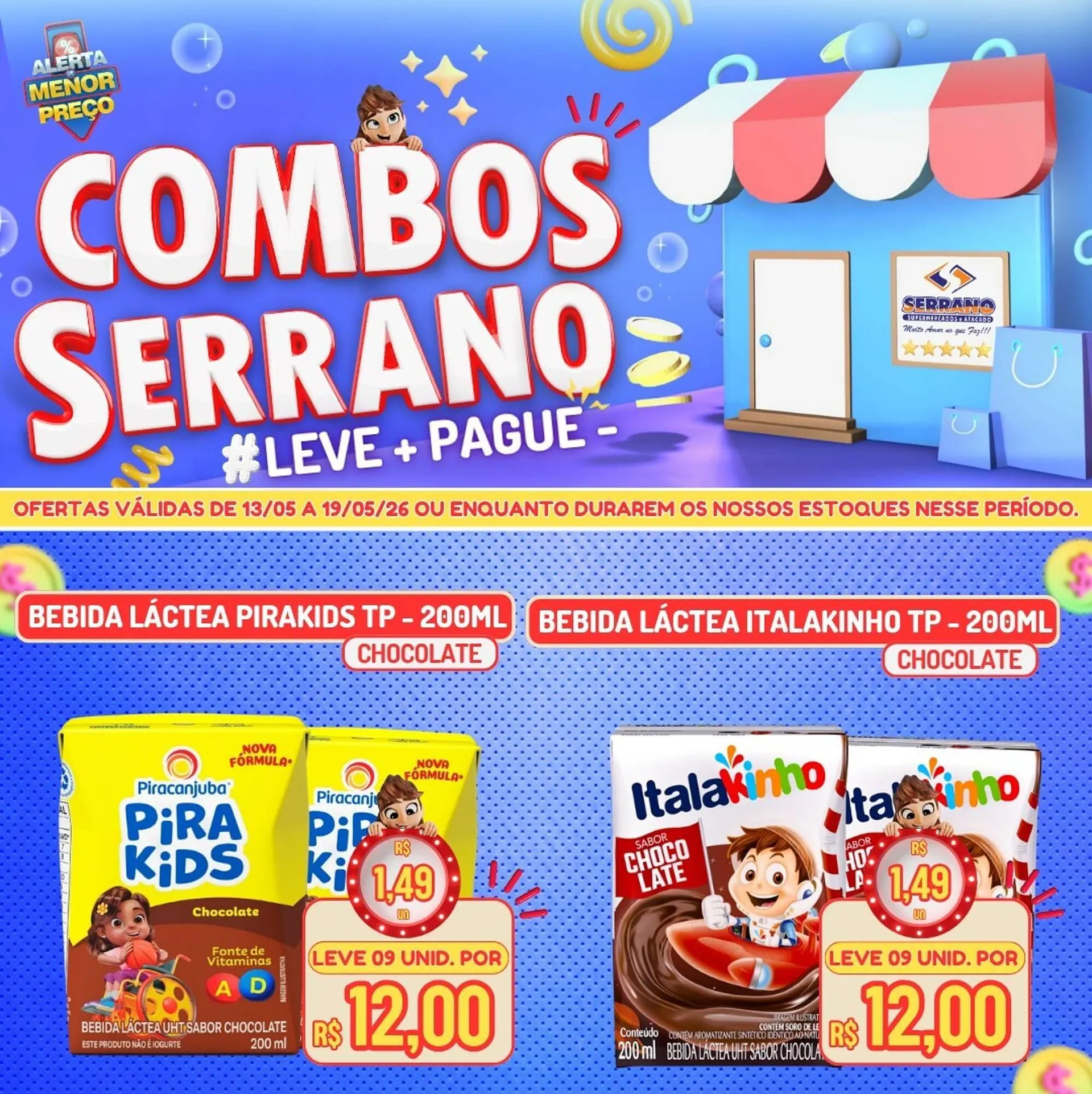 Encarte de Catálogo Serrano Supermercado 13 de maio até 19 de maio 2026 - Pagina 7