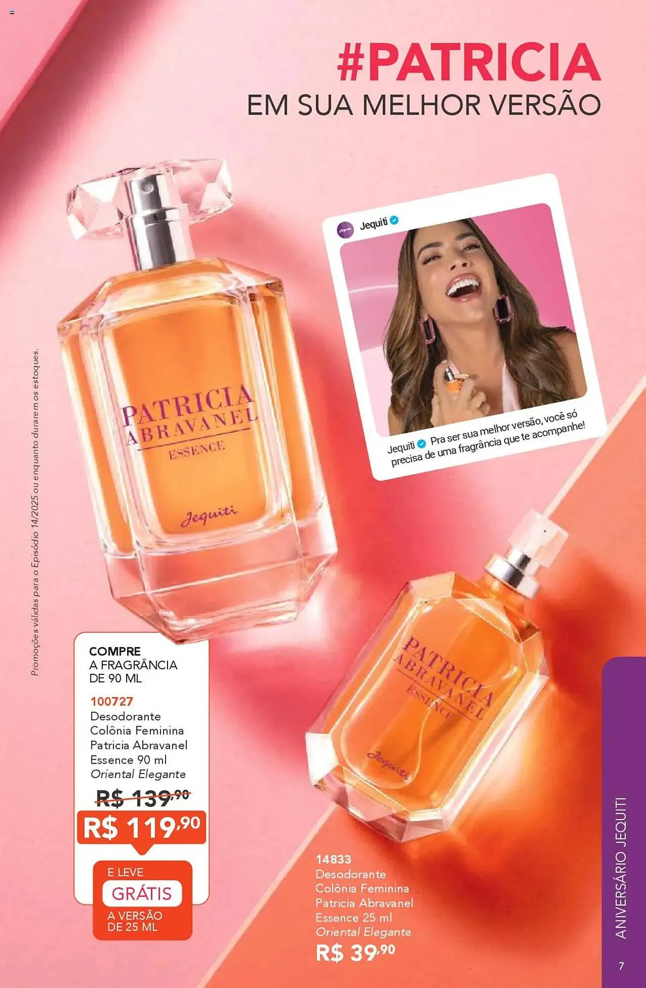 Encarte de Catálogo Jequiti 3 de outubro até 30 de outubro 2025 - Pagina 7