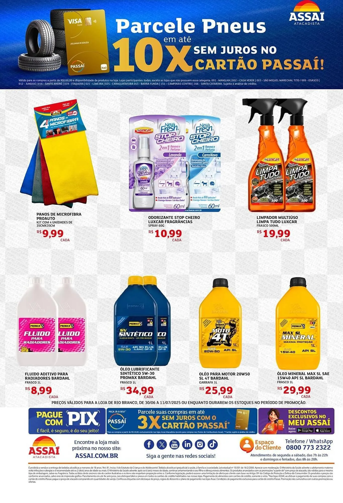Encarte de Catálogo Assaí Atacadista 30 de junho até 11 de julho 2025 - Pagina 2