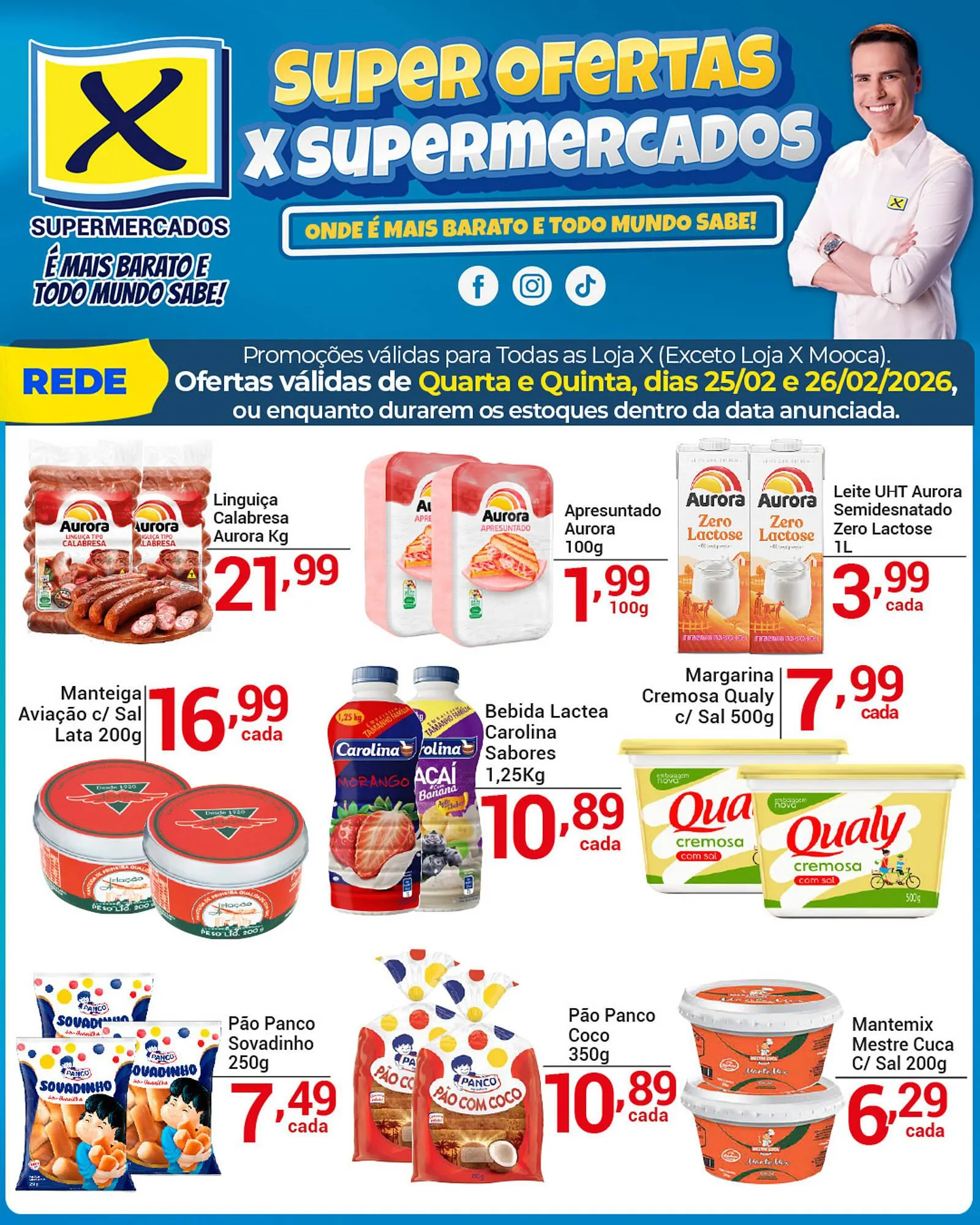 Encarte de Folheto X Supermercados 25 de fevereiro até 26 de fevereiro 2026 - Pagina 2
