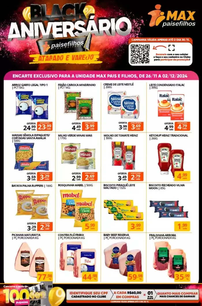 Encarte de Promoções especiais em andamento 28 de novembro até 2 de dezembro 2024 - Pagina 1