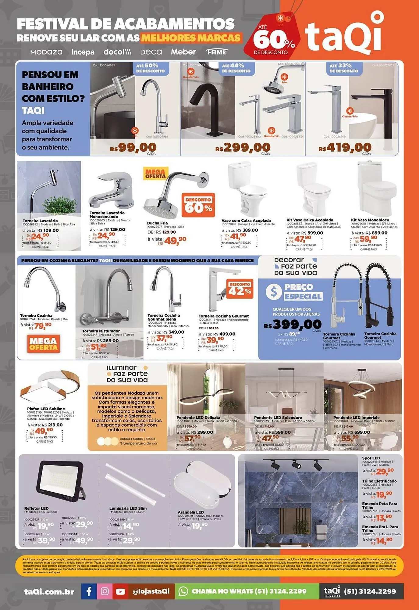 Encarte de Catálogo Lojas TaQi 2 de julho até 22 de julho 2025 - Pagina 8