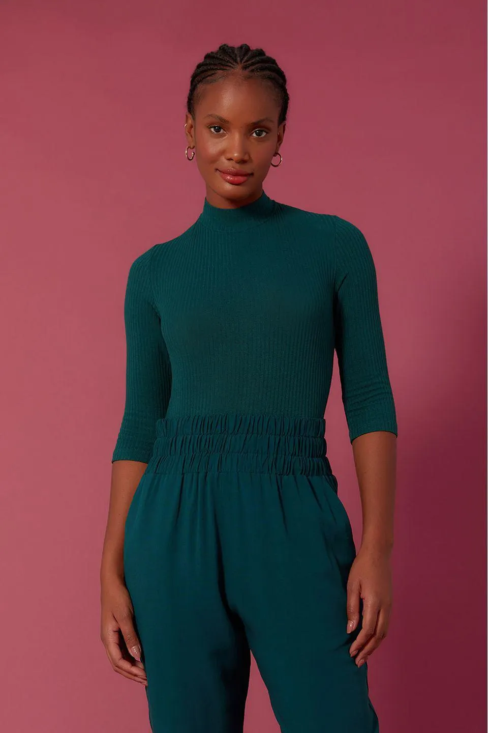 Body Gola Alta Manga 3/4