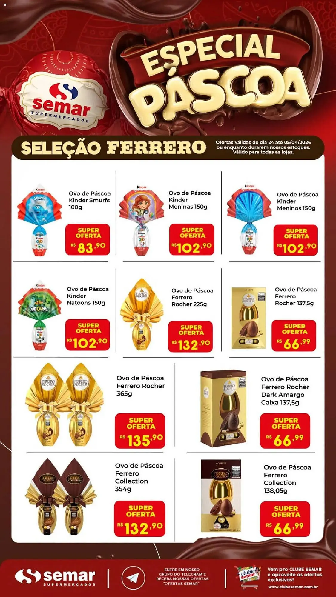 Encarte de Folheto Semar Supermercado 24 de março até 5 de abril 2026 - Pagina 2