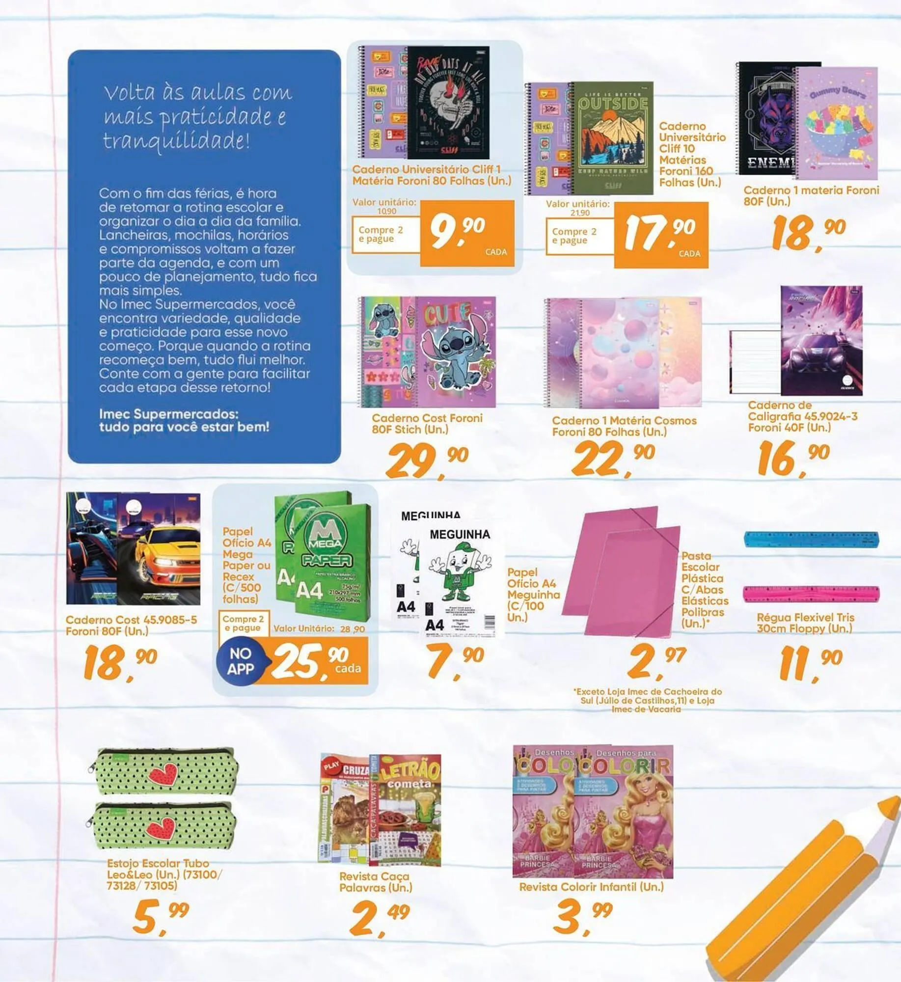 Encarte de Catálogo Imec Supermercados 21 de janeiro até 1 de fevereiro 2026 - Pagina 2