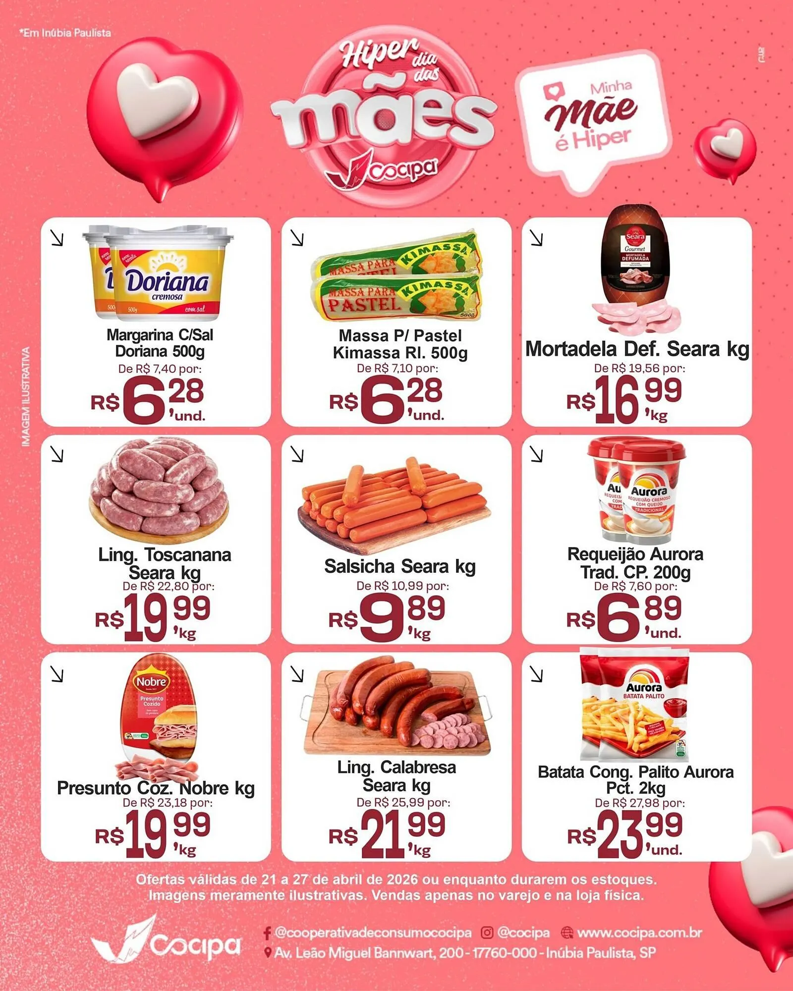 Encarte de Catálogo Cocipa 21 de abril até 27 de abril 2026 - Pagina 1