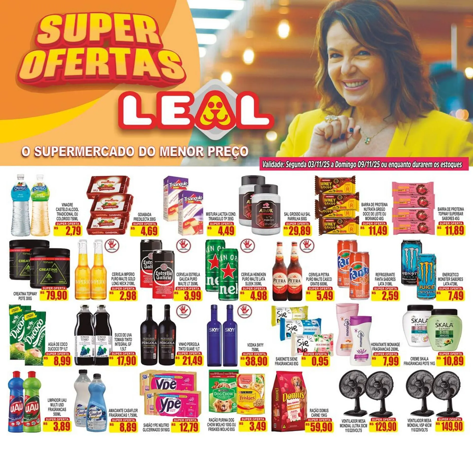 Encarte de Folheto Supermercado leal 3 de novembro até 9 de novembro 2025 - Pagina 2