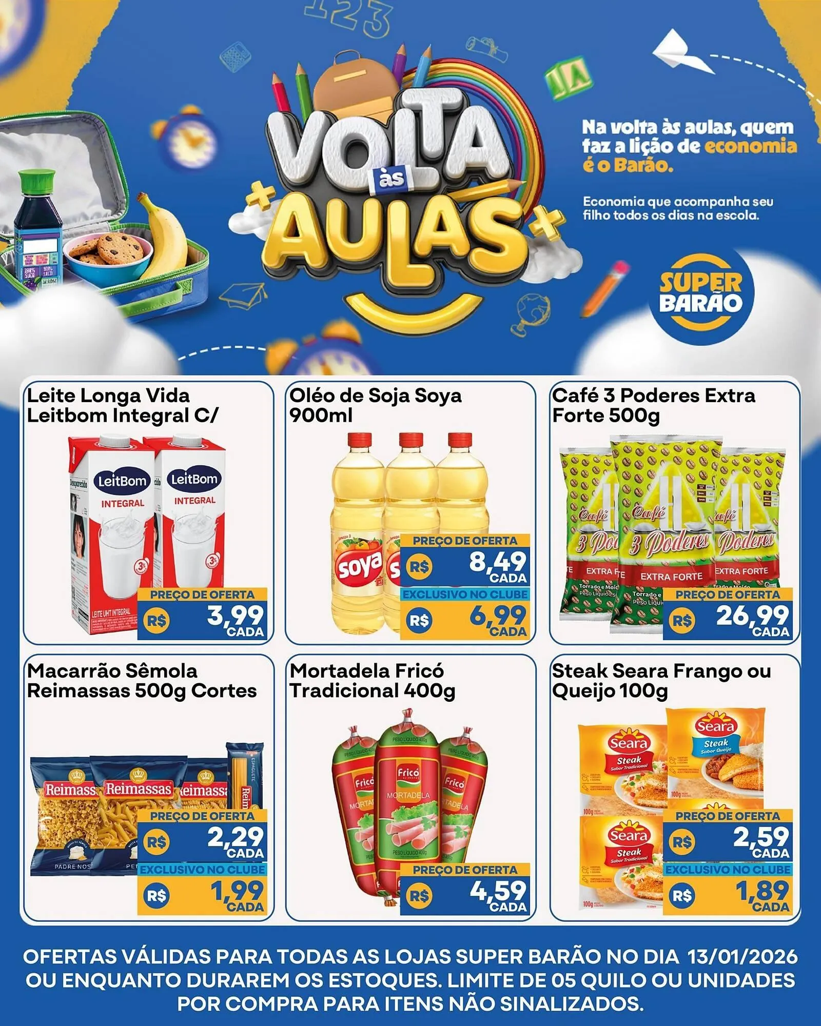 Encarte de Catálogo Super Barão 13 de janeiro até 13 de janeiro 2026 - Pagina 1
