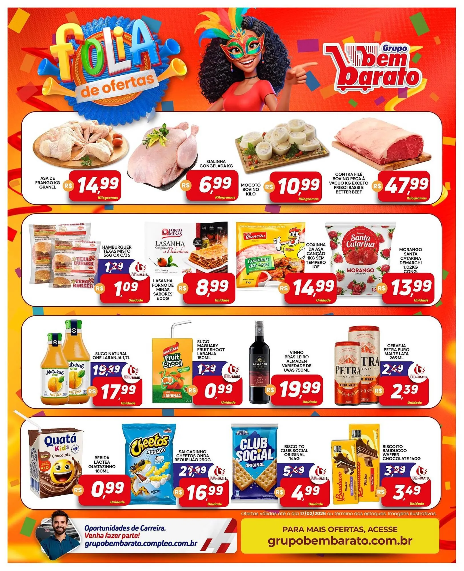 Encarte de Catálogo Supermercado Bem Barato 10 de fevereiro até 17 de fevereiro 2026 - Pagina 3