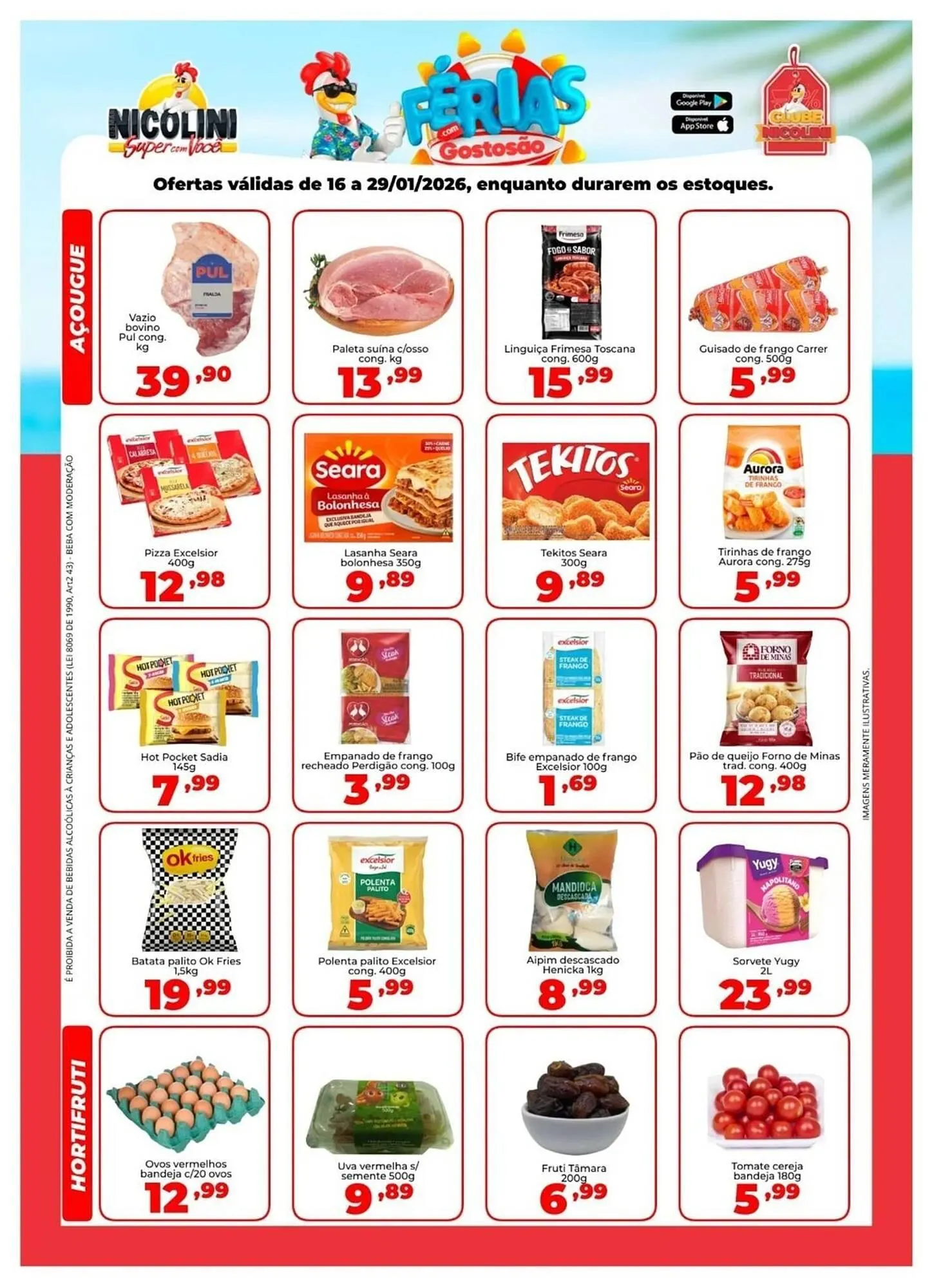 Encarte de Catálogo Super Nicolini 16 de janeiro até 29 de janeiro 2026 - Pagina 6