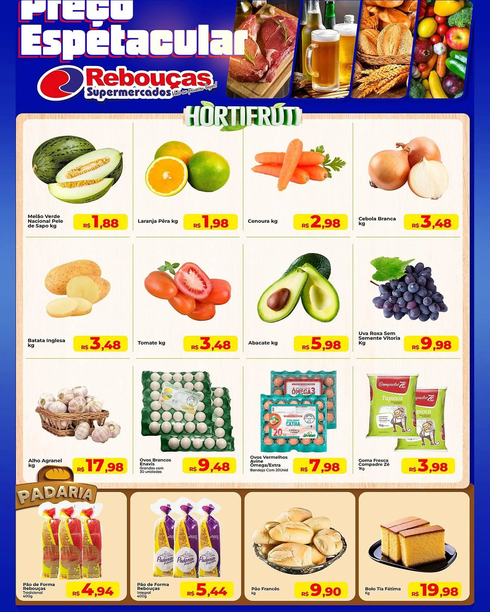 Encarte de Catálogo Rebouças Supermercados 8 de janeiro até 11 de janeiro 2026 - Pagina 2