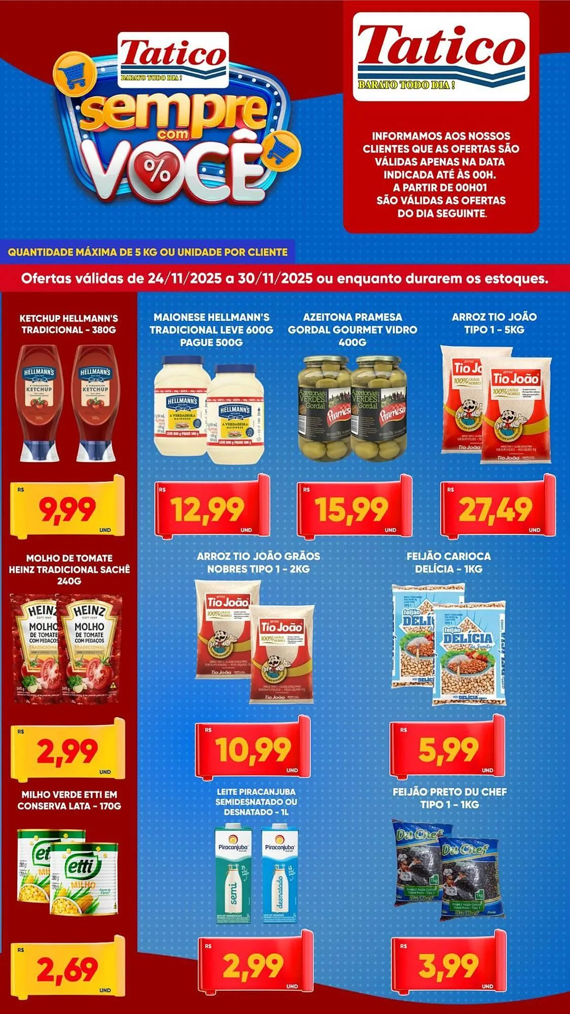 Encarte de Tabloide Tatico 24 de novembro até 30 de novembro 2025 - Pagina 3
